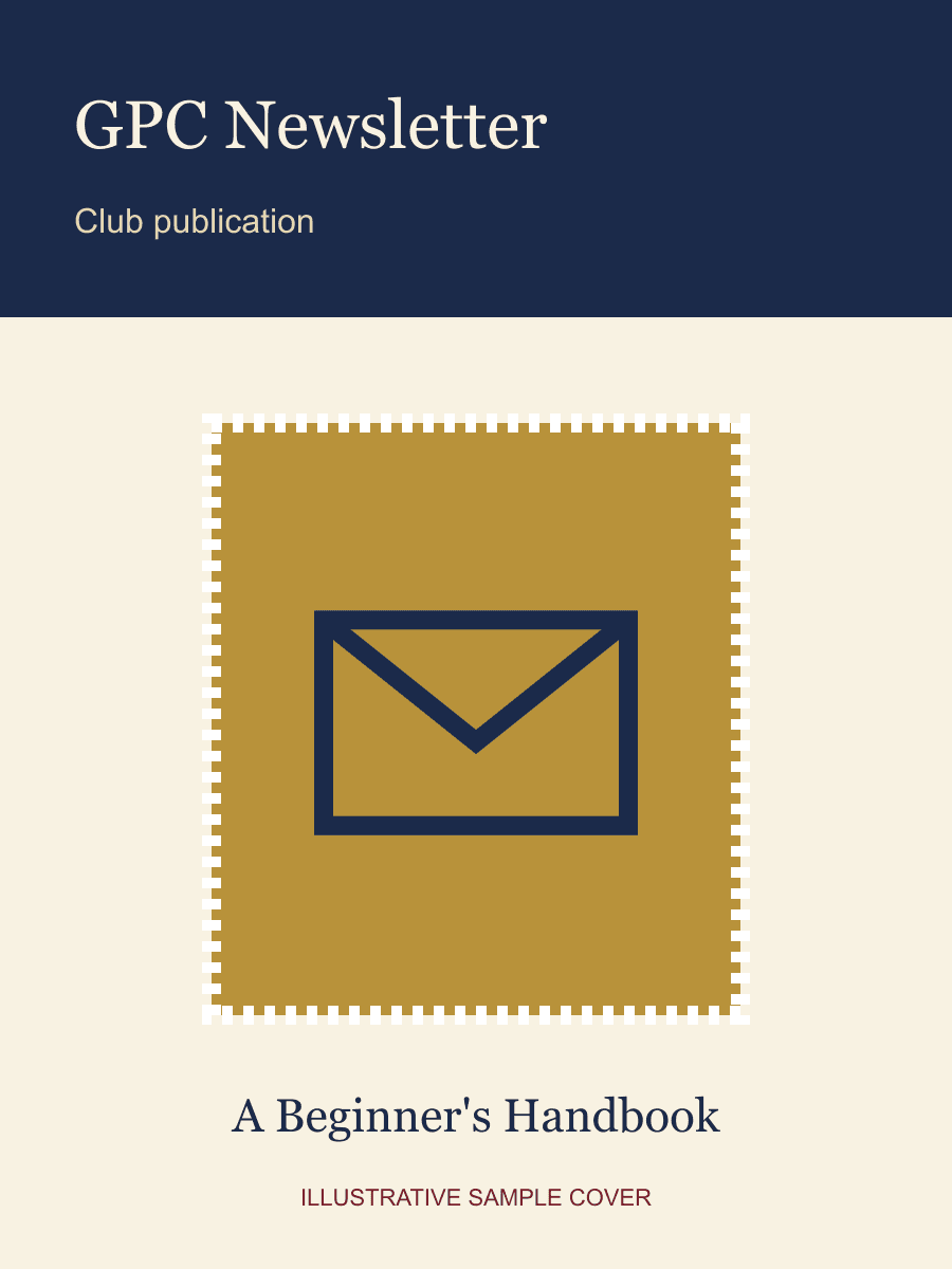 Cover of the club's beginner's handbook